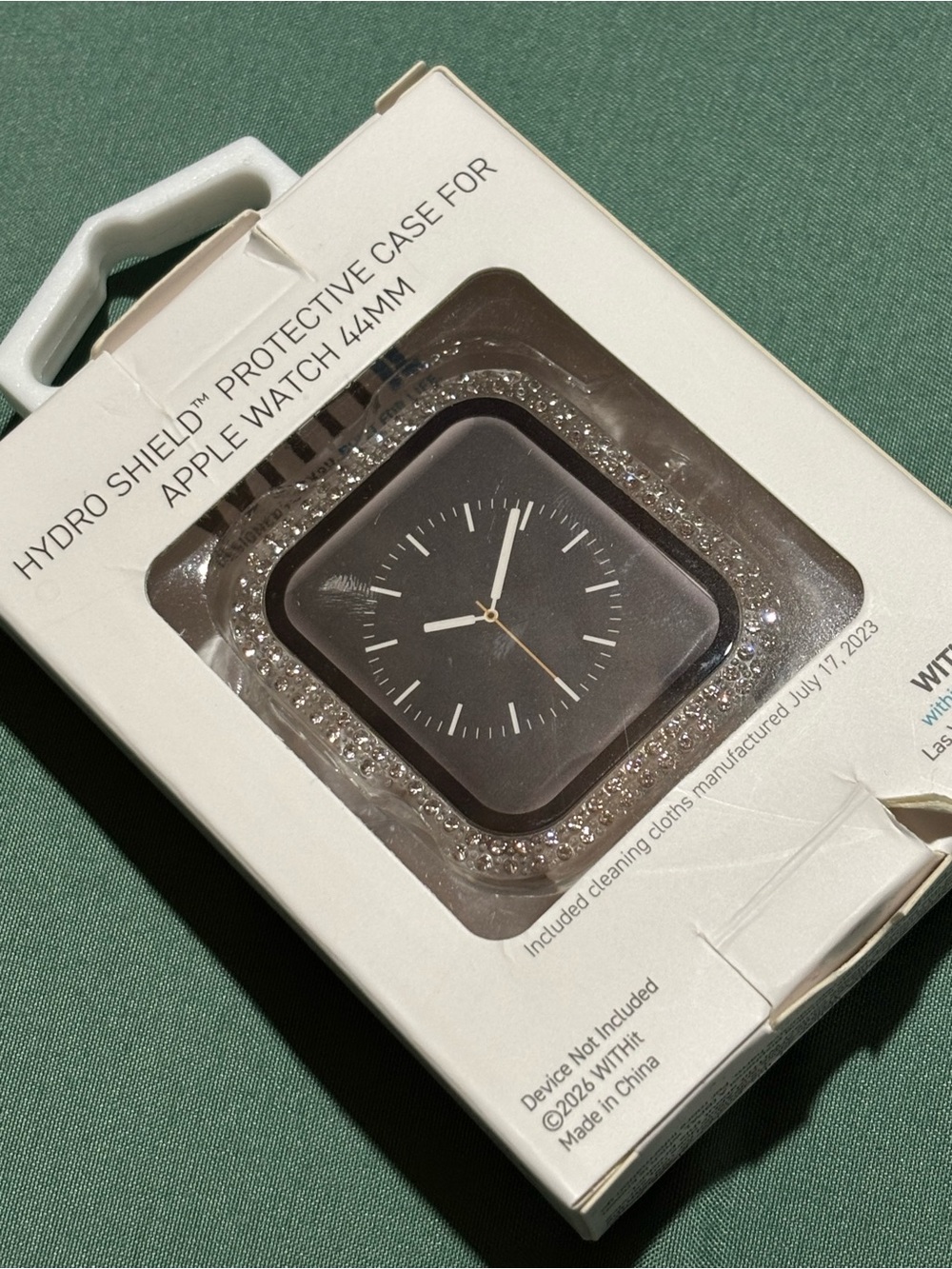Protective Case for Apple Watch 44mm — Clear Glitter